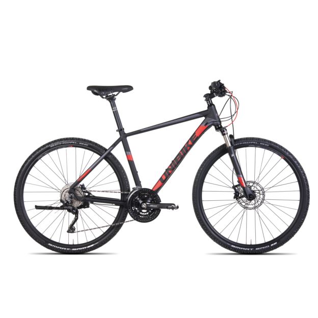 UNIBIKE 28 ZETHOS 17 M 9050520922 CZARNO-CZERWONY