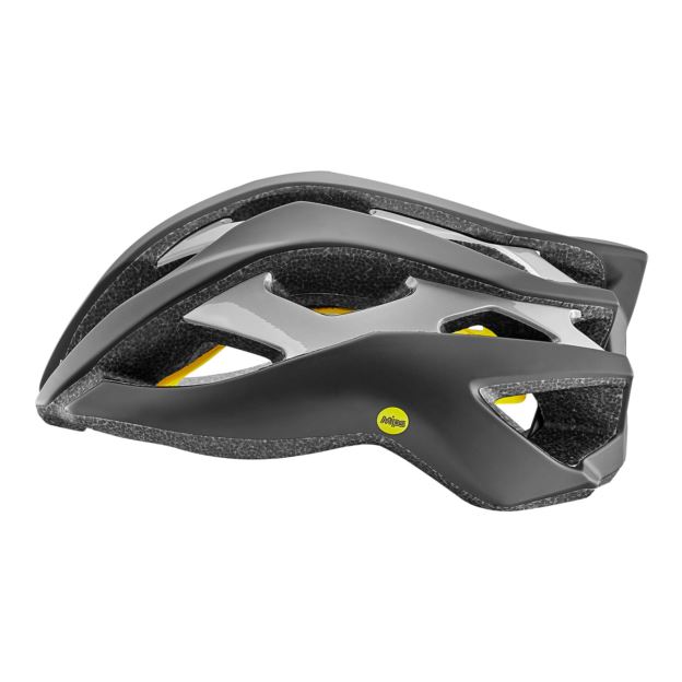 KASK GIANT REV MIPS CZARNO SREBRNY 51-55 S